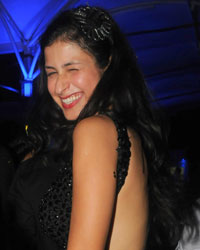 Aziz zee with Sonia Birje