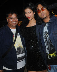 Shakir shaikh with Sonia Birje and Aziz Zee