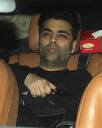 Karan Johar at Puneet Malhotra Birthday Party