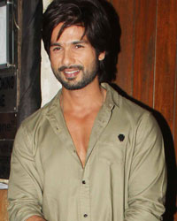 Shahid Kapoor at R Rajkumar Completion Party