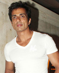 Sonu Sood at R Rajkumar Completion Party