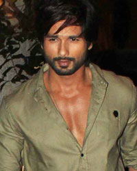 Shahid Kapoor at R Rajkumar Completion Party