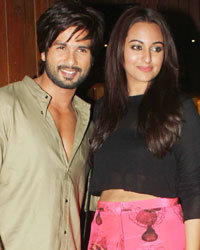 Shahid Kapoor and Sonakshi Sinha