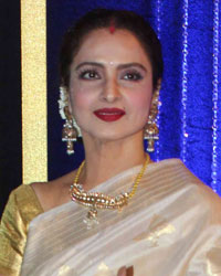 Rekha at Rakesh Roshan Birthday Bash