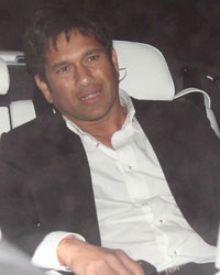 Sachin Tendulkar at Sachin Tendulkar Farewell Party