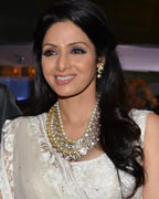 Jeetendra, Subroto Roy and Sridevi