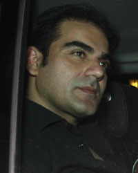 Arbaaz Khan at Saif Ali Khan Birthday Party