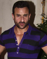 Saif Ali Khan at Saif Ali Khan Birthday Party