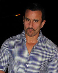 Saif Ali Khan at Sajid Khan Birthday Party