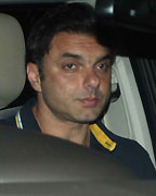 Sohail Khan at Salman Birthday Bash