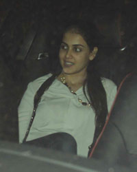 Genelia D Souza at Sania Mirza Birthday Party