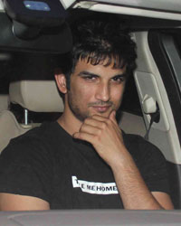 Sushant Singh Rajput at Sania Mirza Birthday Party