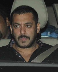 Salman Khan at Sania Mirza Birthday Party