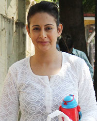 Preeti Jhangiani at Sanjay Gupta Holi Celebrations 2014