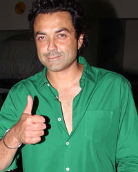 Bobby Deol at Saqib Saleem Birthday Bash