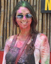 Aditi Rao at Shabana and Javed Akhtar Holi Bash 2015