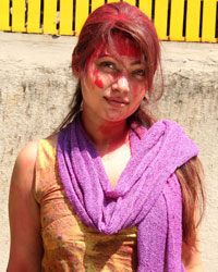 Shabana and Javed Akhtar Holi Bash Shabana and Javed Akhtar Holi Bash