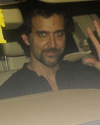 Hrithik Roshan at Shahrukh Khan Eid Party