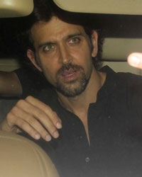 Hrithik Roshan at Shahrukh Khan Eid Party