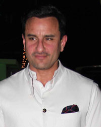 Saif Ali Khan at Shilpa Shetty Diwali Bash