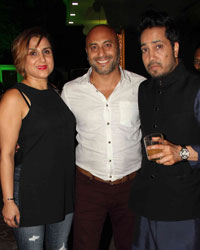 Mika Singh at Shilpa Shetty Diwali Bash