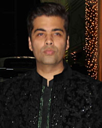 Karan Johar at Shilpa Shetty Diwali Bash