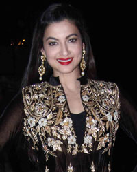 Gauhar Khan at Shirin and Udhay Wedding Reception