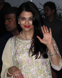 Aishwarya Rai at Shirin and Udhay Wedding Reception