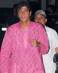 Chunky Pandey at Sohail Khan Diwali Bash