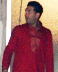 Yuvraj Singh at Sohail Khan Diwali Bash