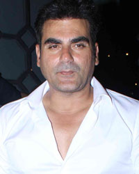 Arbaaz Khan at Success Party of Film Baaghi