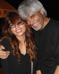 Shama Sikander with Harindra Singh