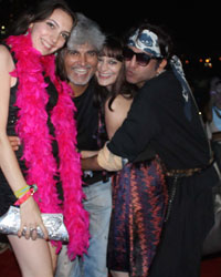 Sarah Harindra Singh Candy Brar and Rehan Shah