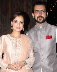 Diya Mirza at Sushil Gupta Diwali Party