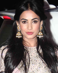 Sonal Chauhan at Tulsi Kumar and Hitesh Wedding Reception