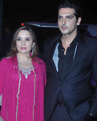 Zayed Khan at Tulsi Kumar and Hitesh Wedding Reception