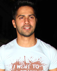 Varun Dhawan at Varun Celebrates His Birthday With Friends