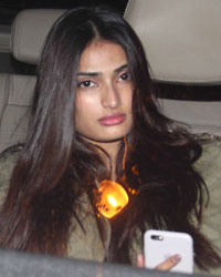 Athiya Shetty at Varun Celebrates His Birthday With Friends