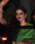 Rekha at Vidya Balan Mehndi Ceremony