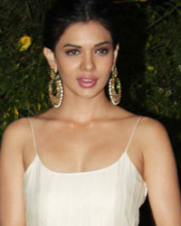 Sara Loren at Vishesh Bhatt Wedding Reception