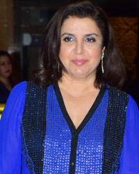 Farah Khan at Wedding Reception of Preity Zinta