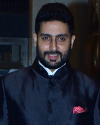 Abhishek Bachchan at Wedding Reception of Preity Zinta