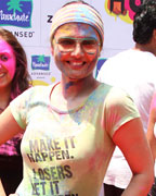 Deepshikha at Zoom Holi Party 2013