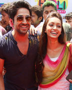 Ayushmann Khurrana, Pooja Salvi and Gaelyn Mendonca