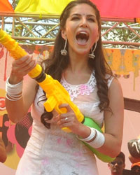 Sunny Leone at Zoom Holi Party 2014