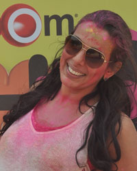 Pooja Bedi at Zoom Holi Party 2014