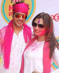 Deepshikha at Zoom Holi Party 2015