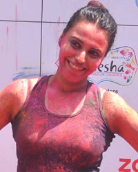 Swara Bhaskar at Zoom Holi Party 2016