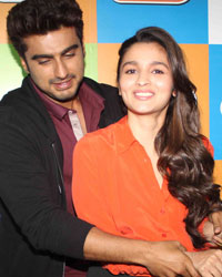 Promotion of upcoming film '2 states' at Radio City 91.1 FM Promotion of upcoming film '2 states' at Radio City 91.1 FM