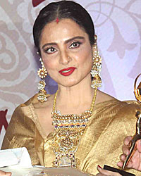 Maharashtra Governor C Vidyasagar Rao, Rekha and Shatrughan Sinha Maharashtra Governor C Vidyasagar Rao, Rekha and Shatrughan Sinha